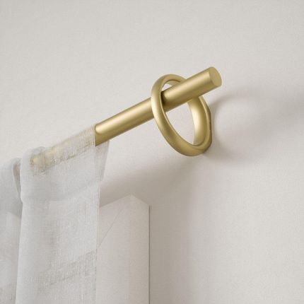 Karnisz Ringlet 107-305 cm złoty - zdjęcie 4