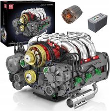 Zdjęcie Mould King Klocki Silnik Sześciocylindrowy Flat-Six Bokser Z Porsche 10181 - Bieruń