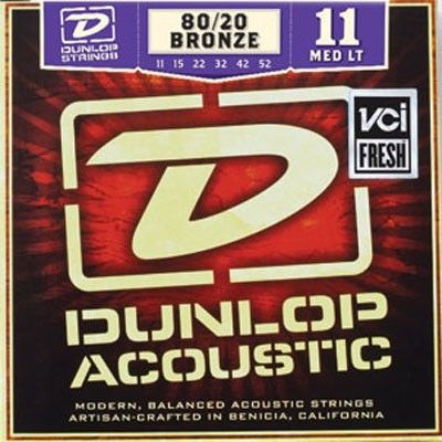 Dunlop Acoustic 80/20 Bronze (11-52)