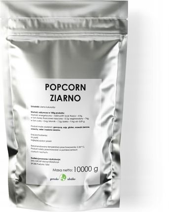 Gorzkoislodko Popcorn Kukurydza Do Prażenia Ziarno Bez Soli 10kg - zdjęcie 6