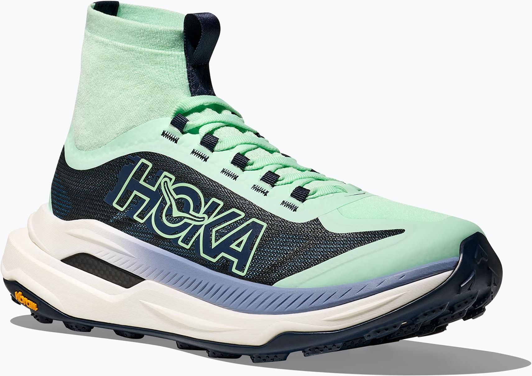 Hoka Damskie Tecton X 3 Mint Fluorite Varsity Navy - Ceny i opinie
