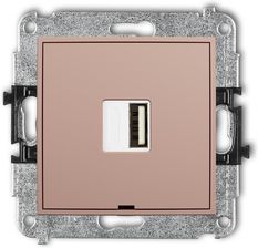 Karlik Ładowarka Usb A Max. Łososiowy Mini 62Mcusbbo-1