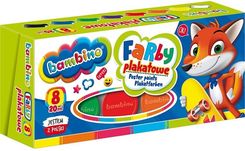 Zdjęcie St.Majewski Farby Plakatowe Bambino 8 Kol.20 Ml 4995 (FA0333004) - Wolbórz