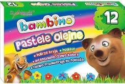 Zdjęcie St.Majewski Pastele Olejne Bambino 12 Kolorów (KRK0076004) - Szamotuły
