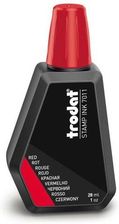 Zdjęcie Trodat Tusz Wodny Do Pieczątek 7011 Czerwony Do Znakowania Papieru 28Ml (TUK0651092) - Połaniec