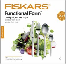 Zdjęcie Fiskars Zestaw Sztućców 24szt. Matowe Ff - Turek