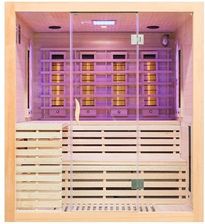 Zdjęcie Mazur Bath&Spa Sauna Na Podczerwień Czteroosobowa Panele Sól Himalajska 180X160X200Cm Mo-Ea4R Infrared - Kobyłka