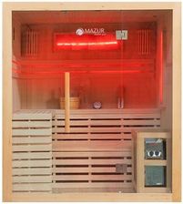 Zdjęcie Mazur Bath&Spa Sauna Sucha Fińska Piec 6Kw Harvia Bc60 + Kamień Solny 180X160X200Cm Mo-Ea4S - Żyrardów