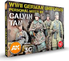 Zdjęcie Ak Interactive 11759 Zestaw farb Wwii German Uniform Personal Mixes by Calv - Warszawa