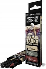 Zdjęcie Ak Interactive RCM107 Zestaw markerów Real Colors German Tanks Interior - Ciężkowice