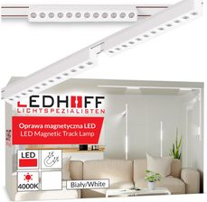 Ledhoff Oświetlenie Szynowe Magnetyczne Zestaw Listwa 1M + 2X Lampa Liniowa Led (B8303B8157+2XB8179)