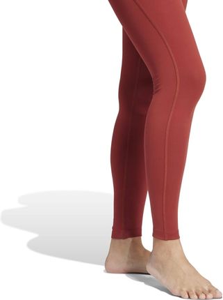 Legginsy treningowe damskie adidas ALL ME ESSENTIALS bordowe JI8344 - zdjęcie 3