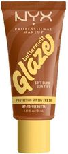Nyx Professional Makeup Buttermelt Glaze Soft Glow Skin Tint Spf30 Podkład Wszystkie Rodzaje Cery 30ml Odcień 07 Toffee Butta