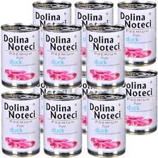 Ranking Dolina Noteci Premium Pure Bogata W Kaczkę Mokra Karma Dla Psa 12X400G Zobacz, jaką karmę uwielbiają najlepsze psy