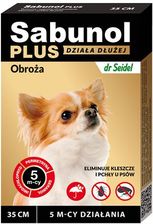Zdjęcie Dermapharm Sabunol Plus 35Cm Obroża Przeciwko Pchłom I Kleszczom - Otwock