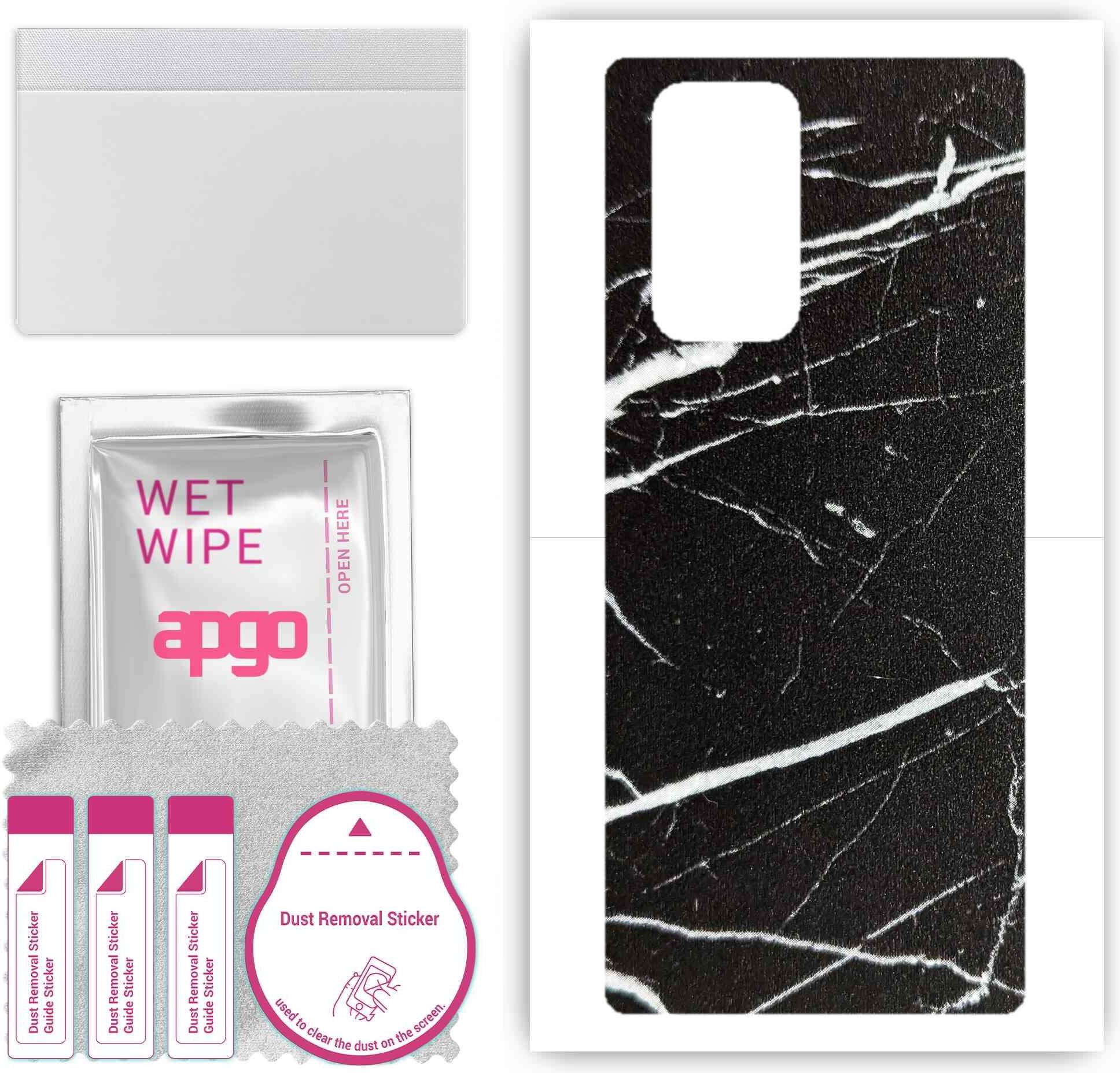 Apgo Skin Für LG Wing 5G - Rückseiten Folie In Holzmuster