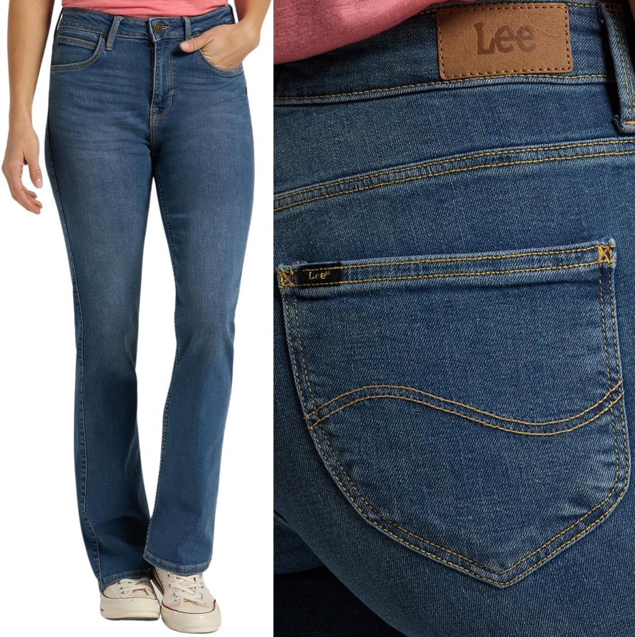 Lee Breese Boot Jeans, Mid Worn Martha, 25W / 29L EU