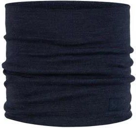 Apaszka BUFF MERINO WOOL THERMAL, jednolity kolor indygo