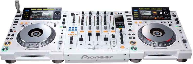 Mikser DJ Pioneer 2 x CDJ-2000-W + DJM-900NXS-W - Ceny i opinie