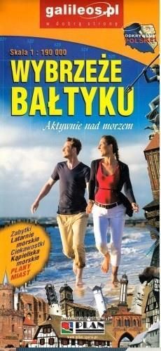 wybrzeze srodkowe baltyku mapa Wybrzeże Środkowe Bałtyku mapa turystyczna   Ceny i opinie   Ceneo.pl