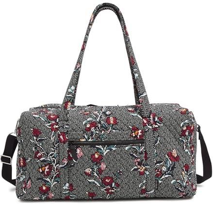 Vera Bradley Damska bawełniana duża torba podróżna, One Size