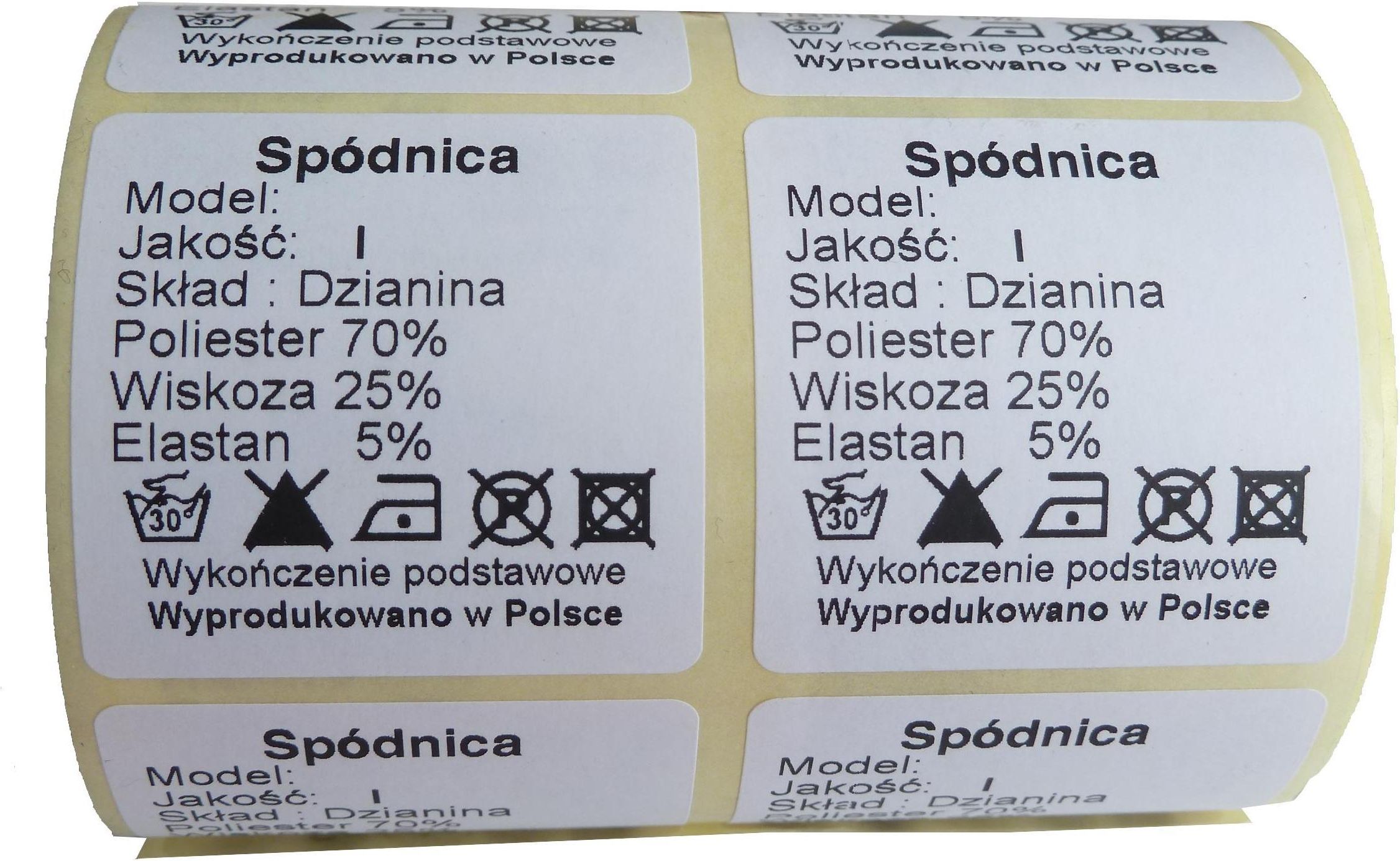 Naklejki nadruk kod kreskowy 40x40 etykiety drukowanie 500szt termotransfer  - Ceny i opinie - Ceneo.pl