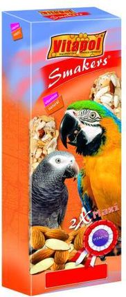 Vitapol Kolby Migdałowe dla Dużych Papug 2 Sztuki