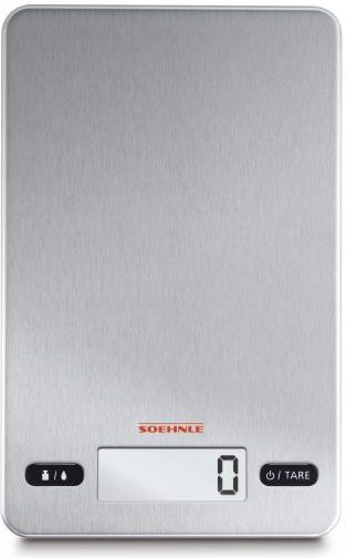 ツェーンレ soehnle page evolution 66189 Soehnle 66189 Page Evolution Kitchen Scale, Steel Silver : Amazon