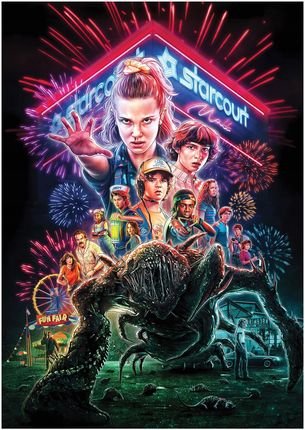 Plakat Stranger Things Sezon 3 Serial Art Poster 1784477366