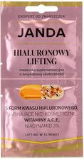 Zdjęcie JANDA Hialuronowy Lifting Maseczka suplementacyjna, 2x4ml - Płock