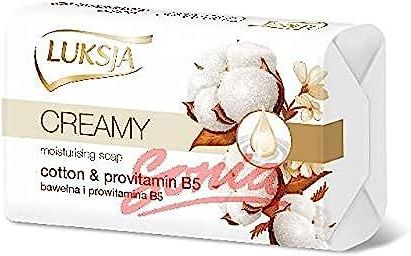 LUKSJA Creamy Touch Cotton Milk & Provitamin B5 Mydło w Kostce 90 g
