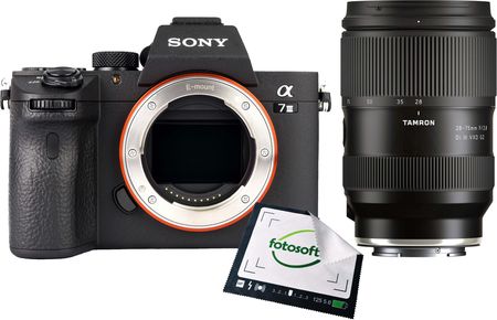 Aparat cyfrowy SONY ALPHA A7 III + Tamron 28-75mm f/2,8 DI