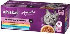 Whiskas Karma Mokra Mix 4 Smaki W Sosie 40X85G
