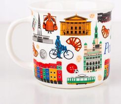 Zdjęcie Kubek Folk 350 ML Poznań Symbole Folkstar 1783834045 - Maków Podhalański