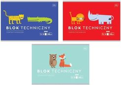 Zdjęcie Blok Techniczny A4/10K 240G Bebe Kids Mix 10Szt. - Buk