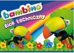 Zdjęcie St. Majewski Blok Techniczny Biały 10 Arkuszy A4 Bambino - Sierpc