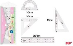 Zdjęcie Zestaw Geometryczny 4 Części W Etui - Świdnica
