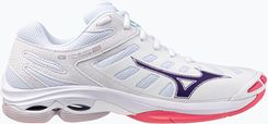 Buty Do Siatkówki Mizuno Wave Voltage 2 White/Violet Indigo/Camellia Rose