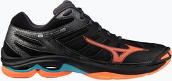 Zdjęcie Buty Do Siatkówki Mizuno Wave Voltage 2 Black/Neon Flame/Peacock Blue - Luboń