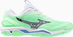 Zdjęcie Buty Mizuno Wave Stealth 6 Neo Mint/Black/Frontier Blue - Zduny