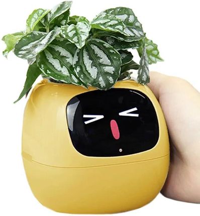 Plantsio Doniczka Inteligentna Ivy Wi-Fi Żółty - zdjęcie 3