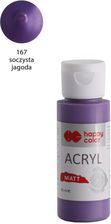 Zdjęcie Happy Color Farba Akrylowa Matt 60Ml Soczysta Jagoda - Jastarnia