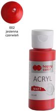 Zdjęcie Happy Color Farba Akrylowa Matt 60Ml Jesienna Czerwień - Zagórz