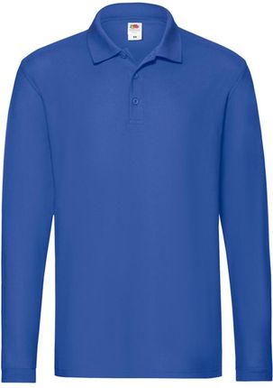 Męska Koszulka Polo Premium Z Długim Rękawem