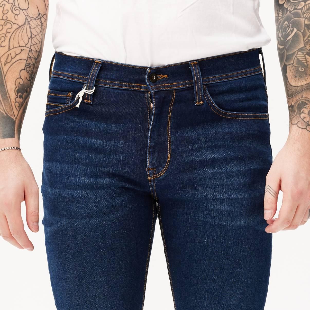 MUSTANG Heren Style Vegas Slim Jeans, blauw, 35W / 32L