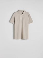 Reserved - Koszulka polo regular fit - beżowy