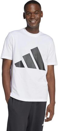 Koszulka męska adidas ESSENTIALS BIG LOGO biała JE8943 - zdjęcie 2