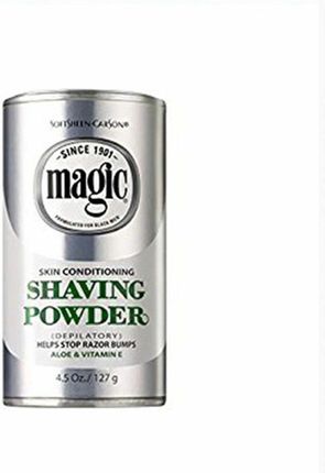 Magic Shaving Powder Puder do depilacji z aloesem i witaminą E - 127 g