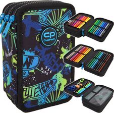 Zdjęcie Coolpack Jumper 3 Piórnik Z Wyposażeniem Trzykomorowy Skate Night - Płock