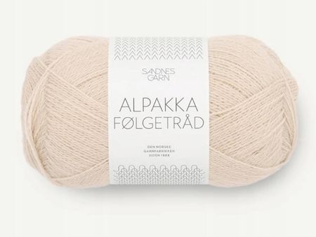Włóczka Alpaka marcepan Alpakka Folgetrad Sandnes 1783615870